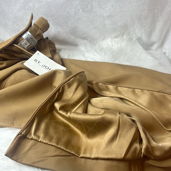 ST. JOHN COUTURE by Marie Gray 100% LEATHER COUTURE PANTS - Picture 16 of 16